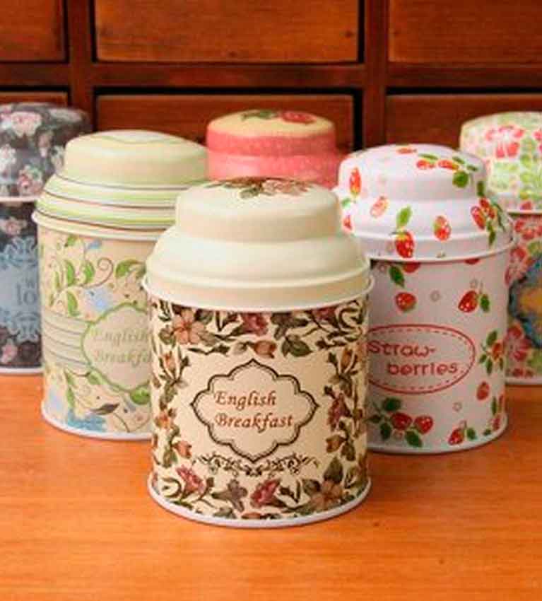 Баночки для чая – интересная идея хранения чайного напитка